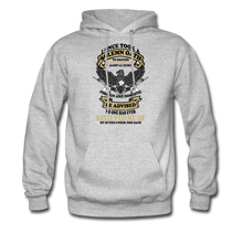 Load image into Gallery viewer, I Took A Solemn Oath To Defend The Constitution Hoodie - heather gray