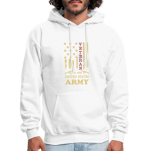Load image into Gallery viewer, Veteran of the United States Army Hoodie - white