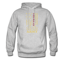 Load image into Gallery viewer, Veteran of the United States Army Hoodie - heather gray