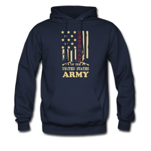 Load image into Gallery viewer, Veteran of the United States Army Hoodie - navy