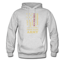 Load image into Gallery viewer, Veteran of the United States Army Hoodie - ash