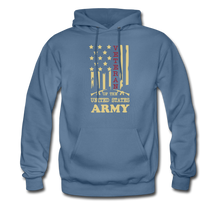 Load image into Gallery viewer, Veteran of the United States Army Hoodie - denim blue