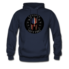 Load image into Gallery viewer, Freedom Isn't Free Hoodie - navy