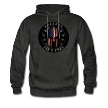 Load image into Gallery viewer, Freedom Isn't Free Hoodie - charcoal grey