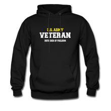Load image into Gallery viewer, Defender of Freedom Hoodie - black