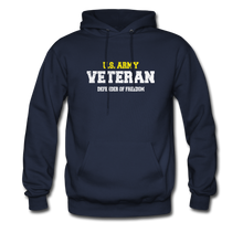 Load image into Gallery viewer, Defender of Freedom Hoodie - navy