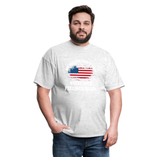 Load image into Gallery viewer, My Rights Don't End Where Your Feelings Begin T-Shirt - light heather gray