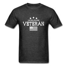 Load image into Gallery viewer, United States Veteran T-Shirt - heather black