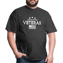 Load image into Gallery viewer, United States Veteran T-Shirt - heather black