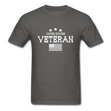 Load image into Gallery viewer, United States Veteran T-Shirt - charcoal