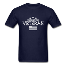Load image into Gallery viewer, United States Veteran T-Shirt - navy