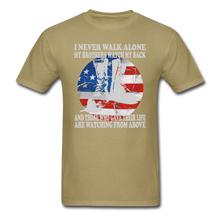 Load image into Gallery viewer, My Brothers Watch My Back T-Shirt - khaki