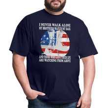 Load image into Gallery viewer, My Brothers Watch My Back T-Shirt - navy