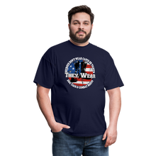 Load image into Gallery viewer, Heroes Don't Wear Capes T-Shirt - navy