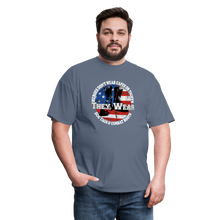 Load image into Gallery viewer, Heroes Don't Wear Capes T-Shirt - denim