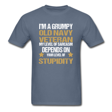 Load image into Gallery viewer, Old Navy Veteran T-Shirt - denim