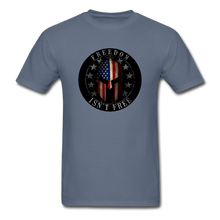 Load image into Gallery viewer, Freedom Isn't Free T-Shirt - denim