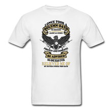 Load image into Gallery viewer, I Took A Solemn Oath To Defend The Constitution T-Shirt - white