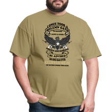 Load image into Gallery viewer, I Took A Solemn Oath To Defend The Constitution T-Shirt - khaki