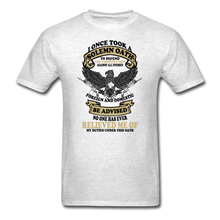 Load image into Gallery viewer, I Took A Solemn Oath To Defend The Constitution T-Shirt - light heather gray