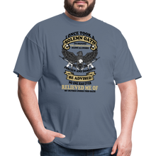 Load image into Gallery viewer, I Took A Solemn Oath To Defend The Constitution T-Shirt - denim