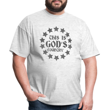 Load image into Gallery viewer, This Is God's Country T-Shirt - light heather gray