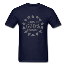 Load image into Gallery viewer, This Is God's Country T-Shirt - navy