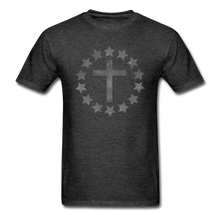 Load image into Gallery viewer, Cross T-Shirt - heather black