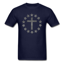 Load image into Gallery viewer, Cross T-Shirt - navy