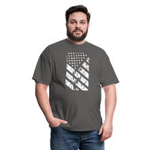 Load image into Gallery viewer, Graffiti Flag T-Shirt - charcoal