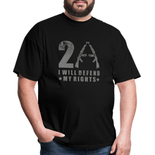 Load image into Gallery viewer, I Will Defend My Rights T-Shirt - black