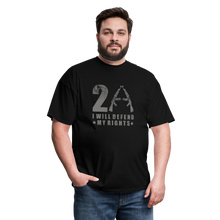 Load image into Gallery viewer, I Will Defend My Rights T-Shirt - black
