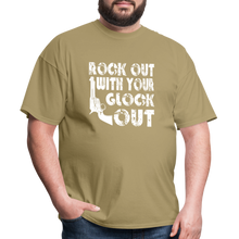 Load image into Gallery viewer, Rock Out With Your Glock Out T-Shirt - khaki