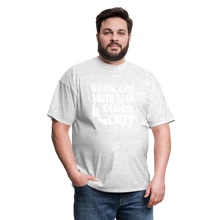 Load image into Gallery viewer, Rock Out With Your Glock Out T-Shirt - light heather gray