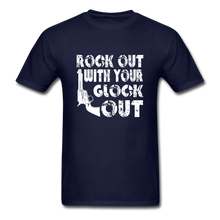 Load image into Gallery viewer, Rock Out With Your Glock Out T-Shirt - navy