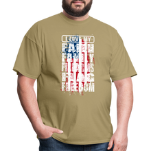 Load image into Gallery viewer, I Love My Flag T-Shirt - khaki