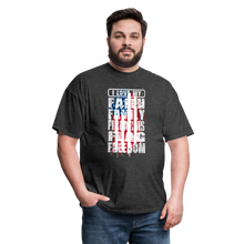 Load image into Gallery viewer, I Love My Flag T-Shirt - heather black