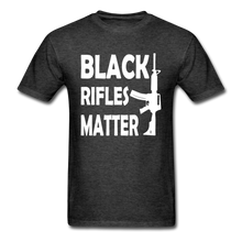 Load image into Gallery viewer, Black Rifles Matter T-Shirt - heather black