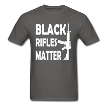 Load image into Gallery viewer, Black Rifles Matter T-Shirt - charcoal