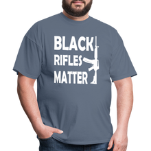 Load image into Gallery viewer, Black Rifles Matter T-Shirt - denim