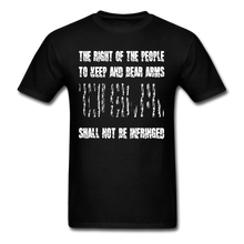Load image into Gallery viewer, The Right Of The People Shall Not Be Infringed T-Shirt - black
