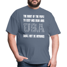 Load image into Gallery viewer, The Right Of The People Shall Not Be Infringed T-Shirt - denim