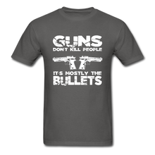 Load image into Gallery viewer, Guns Don't Kill People T-Shirt - charcoal