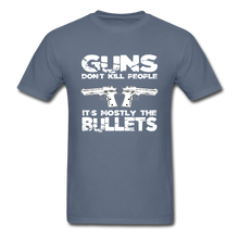 Load image into Gallery viewer, Guns Don't Kill People T-Shirt - denim
