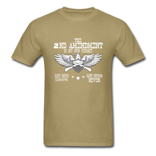 Load image into Gallery viewer, 2nd Amendment T-Shirt - khaki