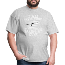 Load image into Gallery viewer, No One Will Be Taking My Guns T-Shirt - heather gray