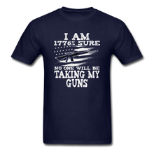 Load image into Gallery viewer, No One Will Be Taking My Guns T-Shirt - navy