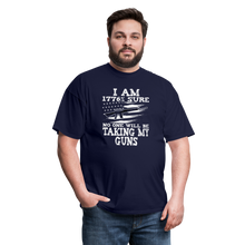 Load image into Gallery viewer, No One Will Be Taking My Guns T-Shirt - navy