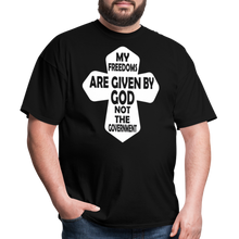 Load image into Gallery viewer, My Freedoms Are Given By God T-Shirt - black