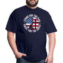 Load image into Gallery viewer, Stand For The Flag T-Shirt - navy
